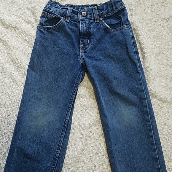 Boy's Faded Glory blue Jean's 4 w/grass stain